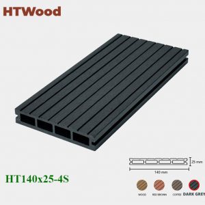sàn gỗ HTWood 140x25-4s Dark Grey