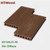 gỗ nhựa HT140x25 3D OKA Brown