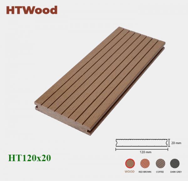Sàn gỗ nhựa SD120x20 Wood hình 1