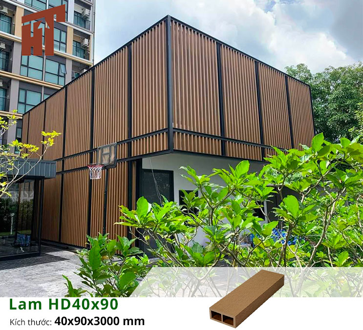 Lam che nắng mặt tiền 40x90 Wood