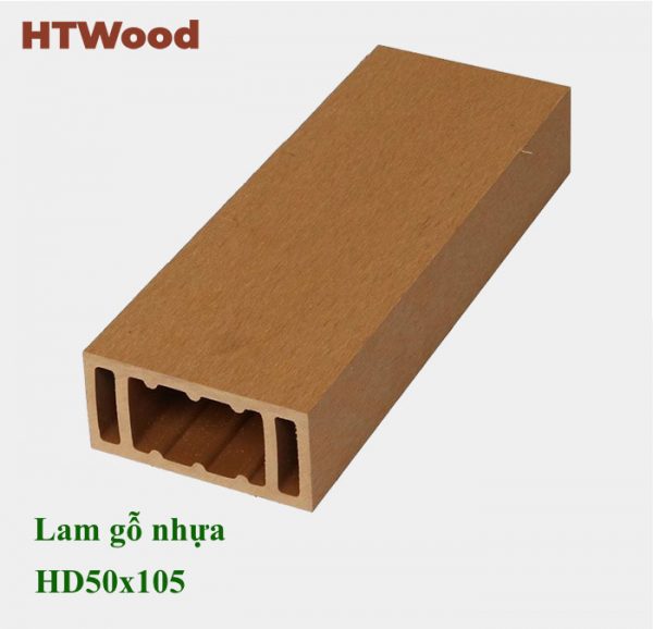Lam gỗ nhựa HD50x105 Wood