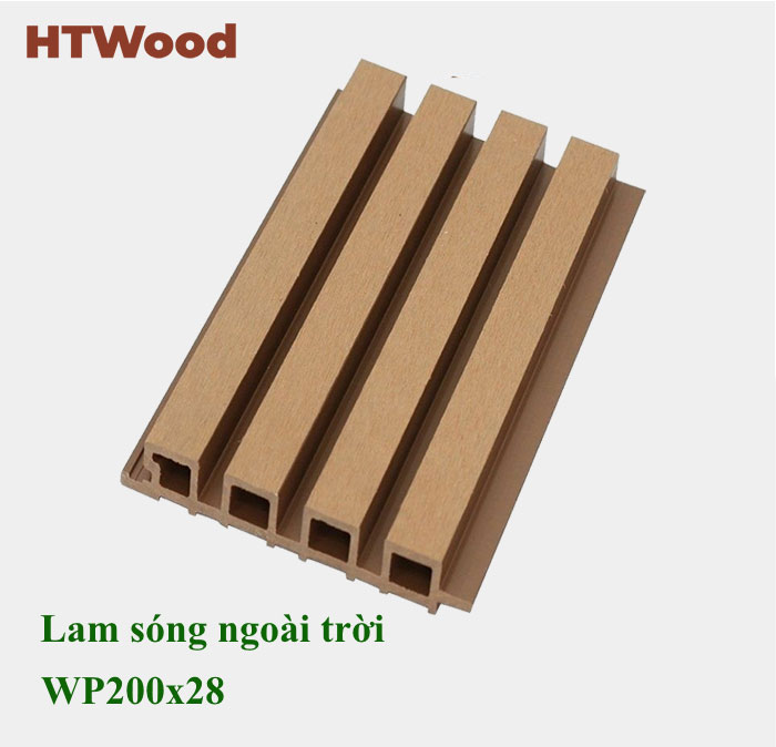 Lam sóng HTwood 200x28 Wood