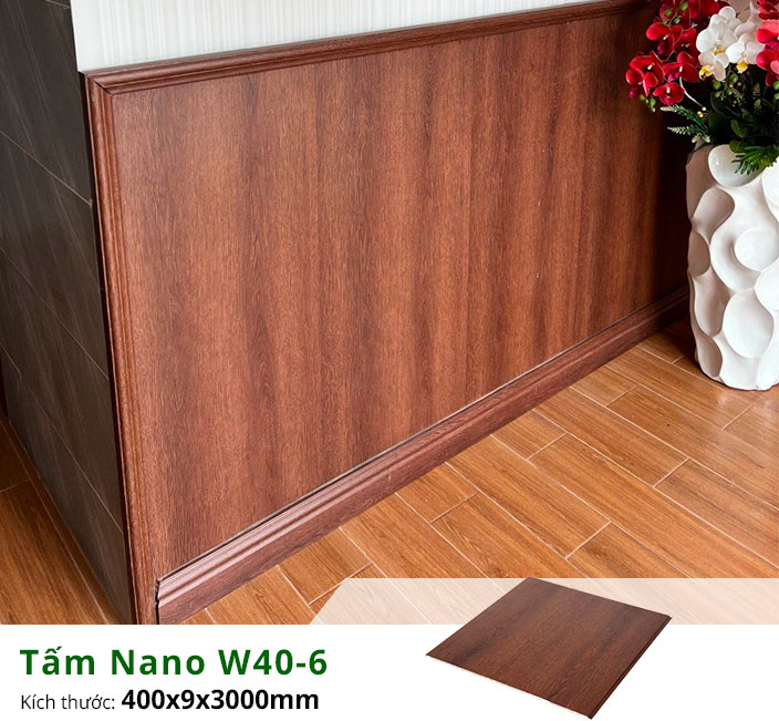 Tấm nhựa Nano W40-6 ốp lamri